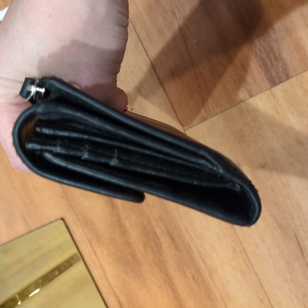 Coach Alexandra Black Leather Envelope wallet - Picture 11 of 15